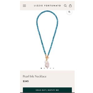 Lizzie Fortunato Pearl Isle Necklace